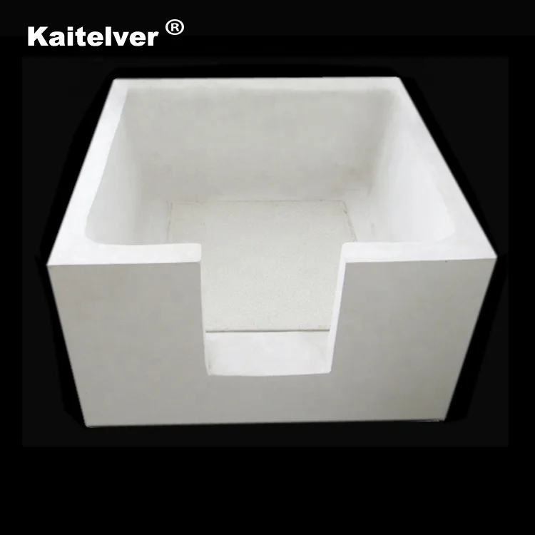 Castable Refractory Material Aluminosilicate Filtration Box and Filter Bowl  for Aluminium Casting