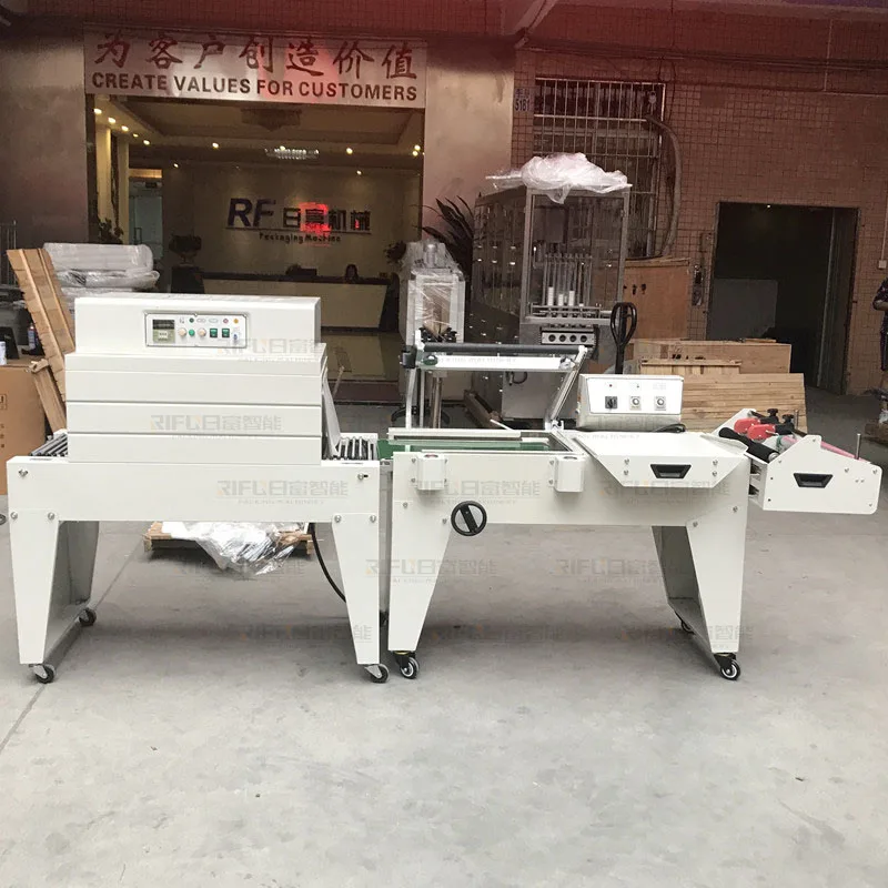 Manual 2 in 1 Film Wrapping Shrink Packing Machine for Sale
