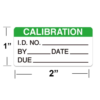 Zelf Lamineren Kalibratie Labels 2x1 Inch-schrijven-op Kalibratie Stickers Voor Iso-900 Kalibratie (groen,2x1 - Buy Kalibratie Stickers,Zelf Lamineren Kalibratie Stickers Product Alibaba.com