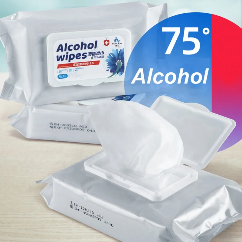 wholesale high quality alcohol disinfection wipes sterilization