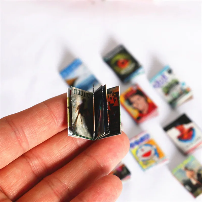 Dollhouse Miniature Accessories Mini Books Note Paper Book for ...