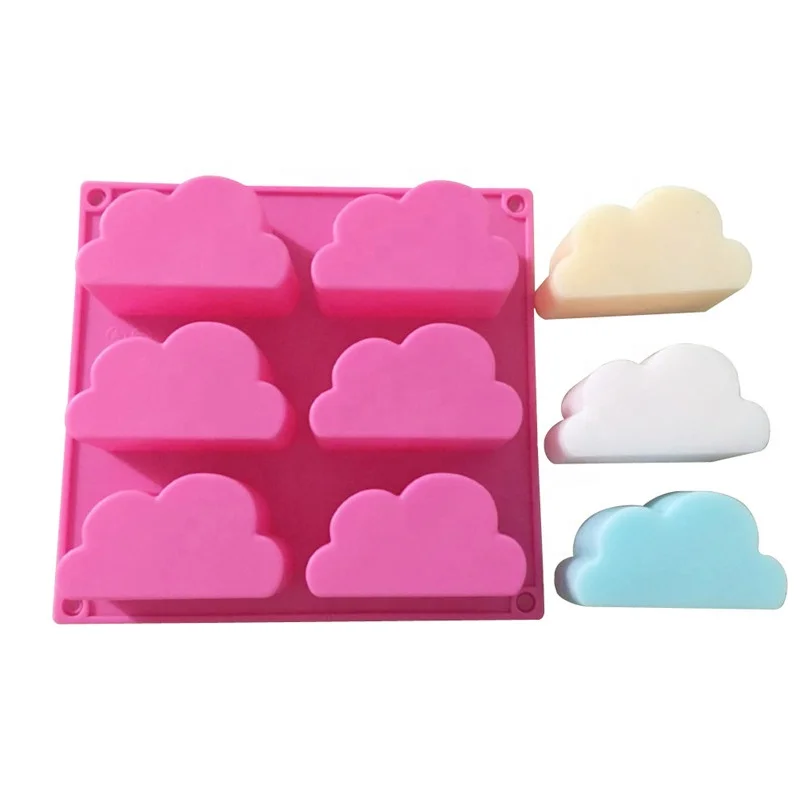Silicone 3D Cake Baking  House Mould Chocolate Soap  Mold Jelly Ice Tray