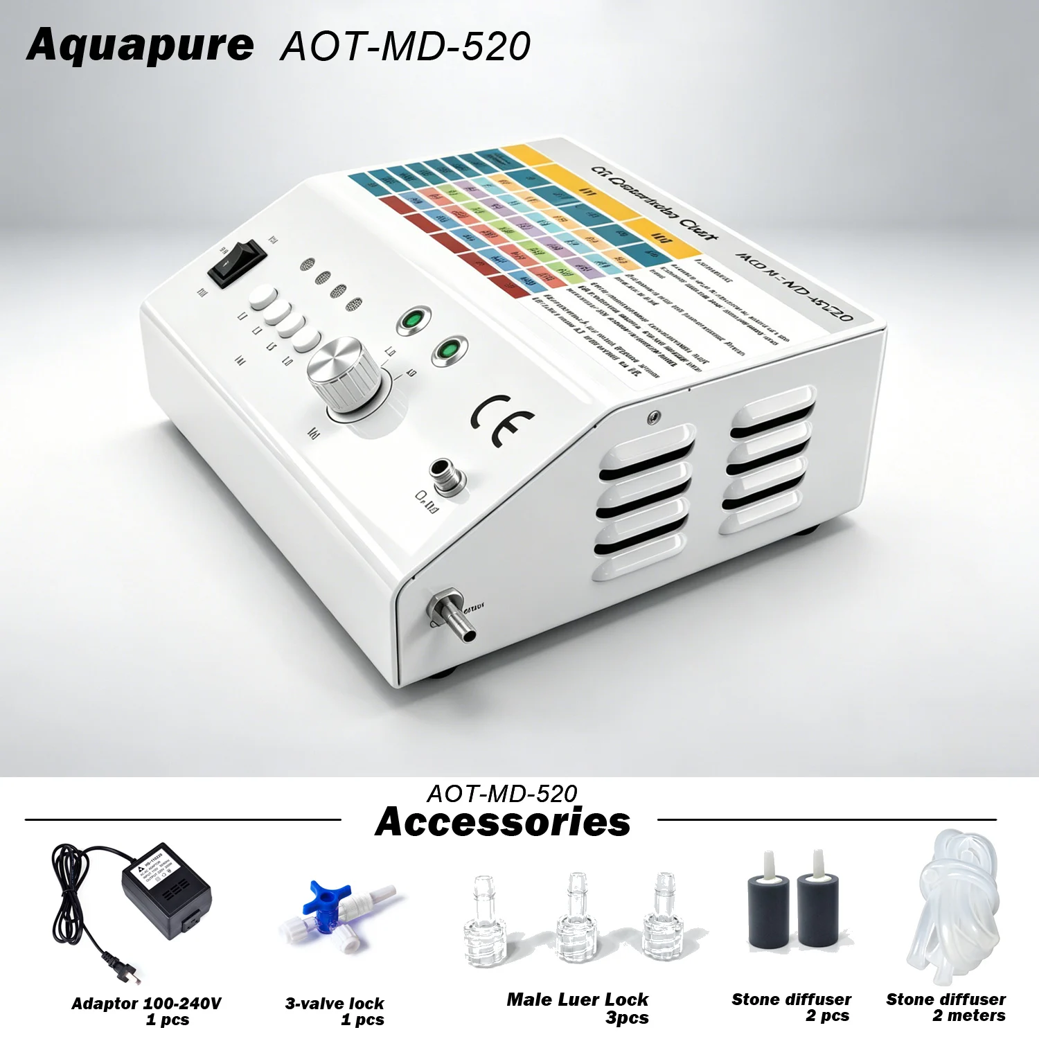 Medical Ear Rectal Vaginal Insufflation Ozone Therapy Generator German Corona Discharge Technology Adjustable Ozone