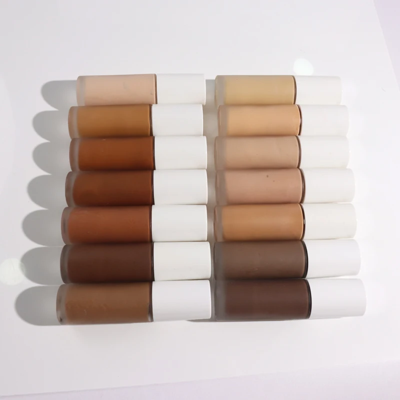 2020 Free Shipping Sample Custom No logo Cosmetics Makeup Products Shade 4 Miss Rose Foundation