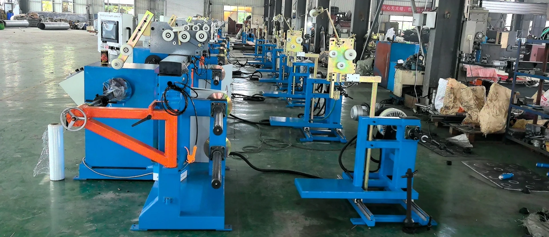 Automatic Transformer High Voltage Coil Winding Machine with Transversal Wire Guider