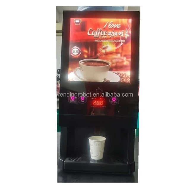 Coffee and  Tea Vending Machine ,with Hot Water Function  WF1-202B