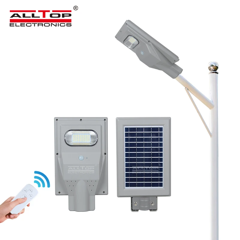ALLTOP IP65 Outdoor waterproof 30w 60w 90w 120w 150w sensor solar led street light fixture
