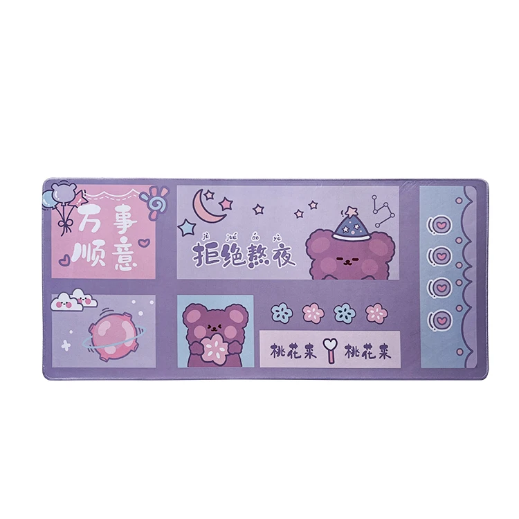 Custom Factory Gaming Mouse Pads Xxxl Big PC Desk Mats for OEM ODM with Edging Packaging aperçu 10