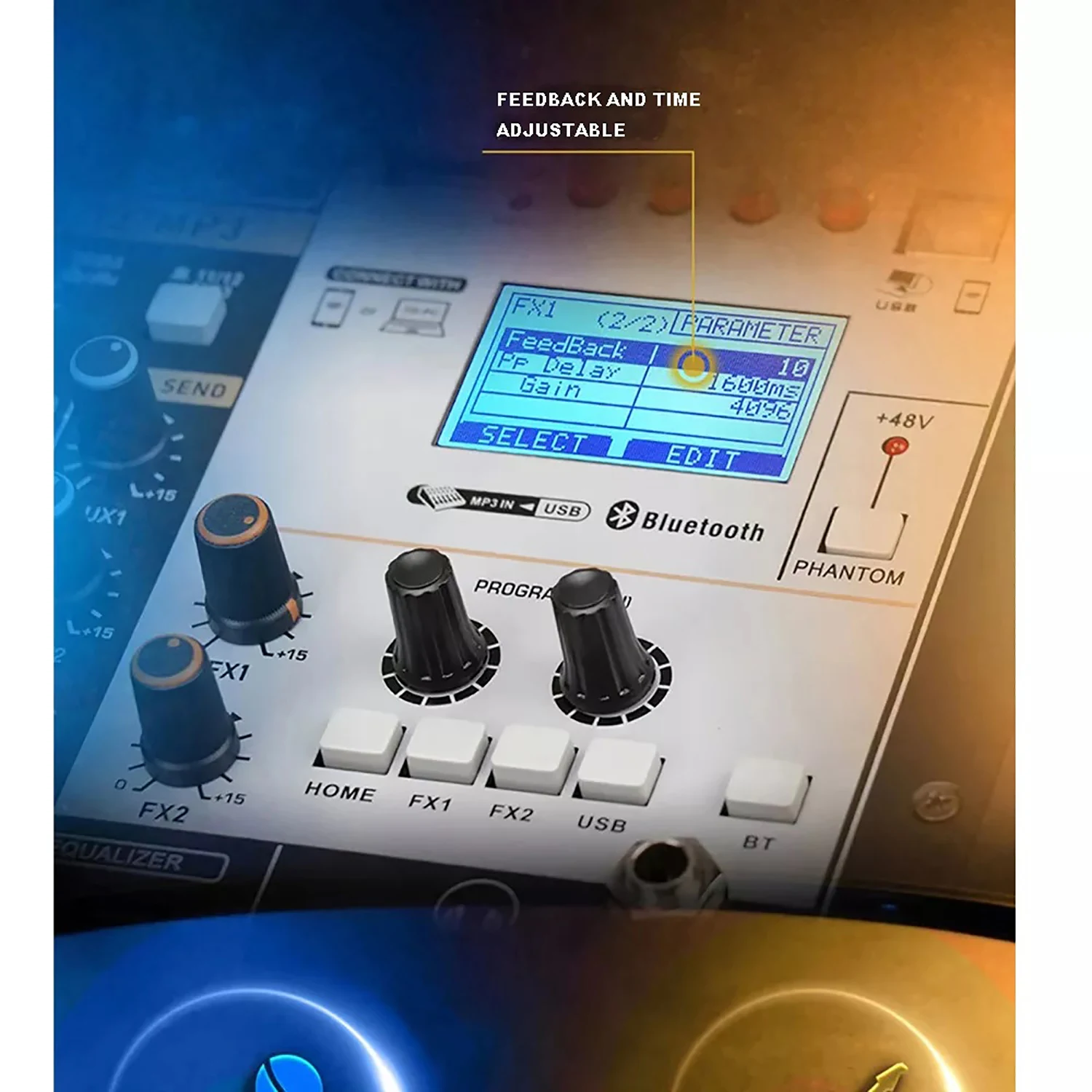 GAX-TFB24新しいTFBシリーズミキサー20チャンネルステージDJ