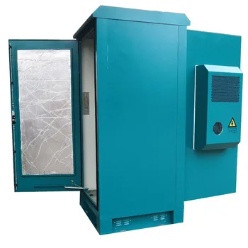 19" RACK Internal Capacity and IP55 Protection Level 40U Base Station Waterproof Storage Telecom Cabinet