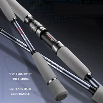 1.8m High Carbon Deep Sea Saltwater Boat Fishing Rod 2 Sections Shore Casting Fishing Rod EVA for Ocean Sea Fishing – Rod – view 4