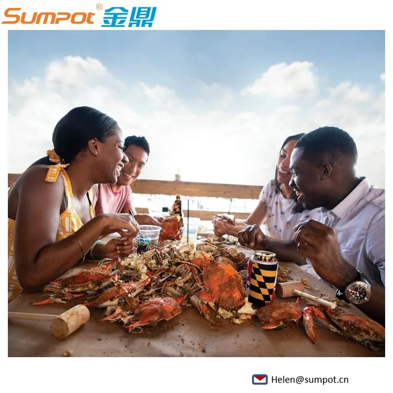 Automatic Food Industry Cooking Equipment Crab Seafood Steam Cooker