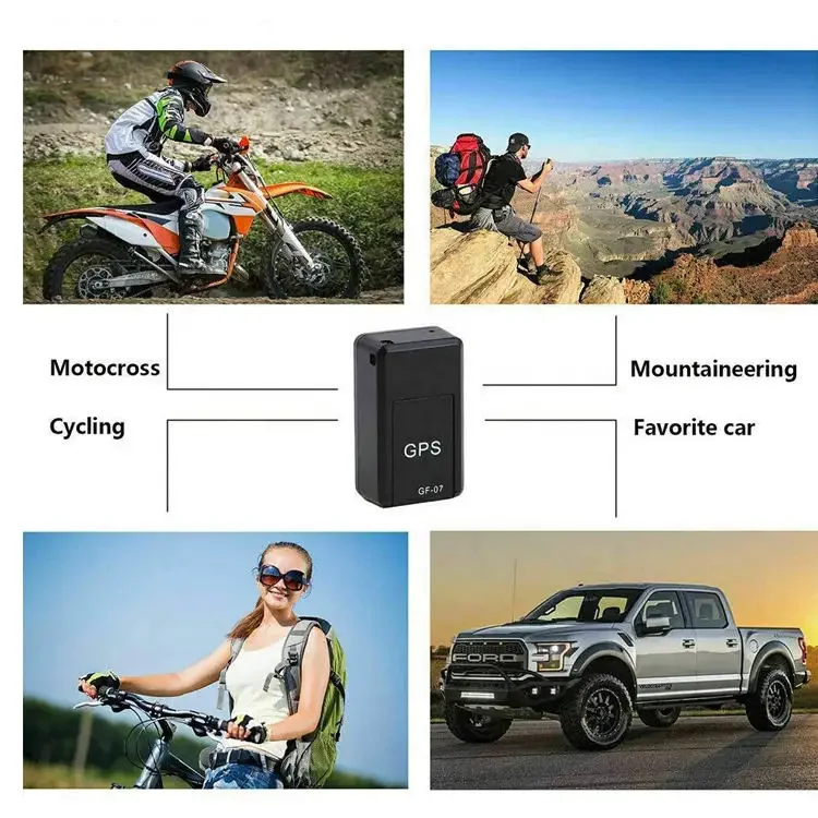 Hand Held GF07 GPS Tracker GSM/GPRS Car Locator Real-Time Recording ...