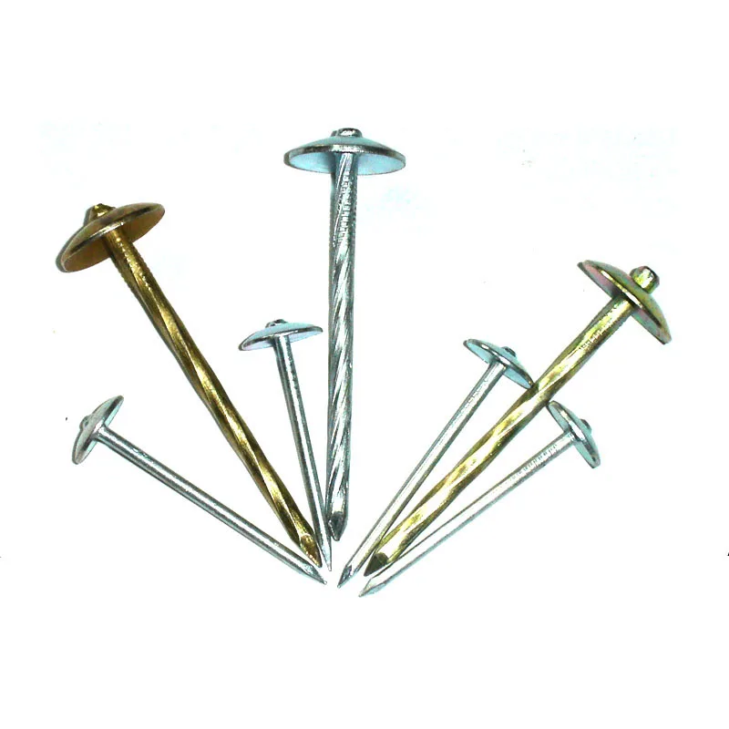 Eg Roofing Nails With Umbrella Head / Metal Africa Roofing Nails