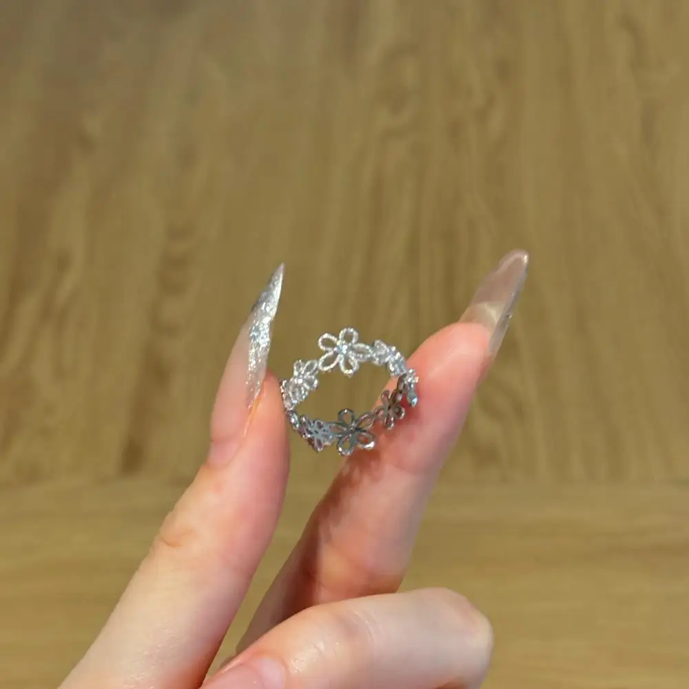 KAKODIY Flower Fashion Women's Boutique Jewelry Ring Engagement 925 Sterling Silver Best Weeding Ring detail 4
