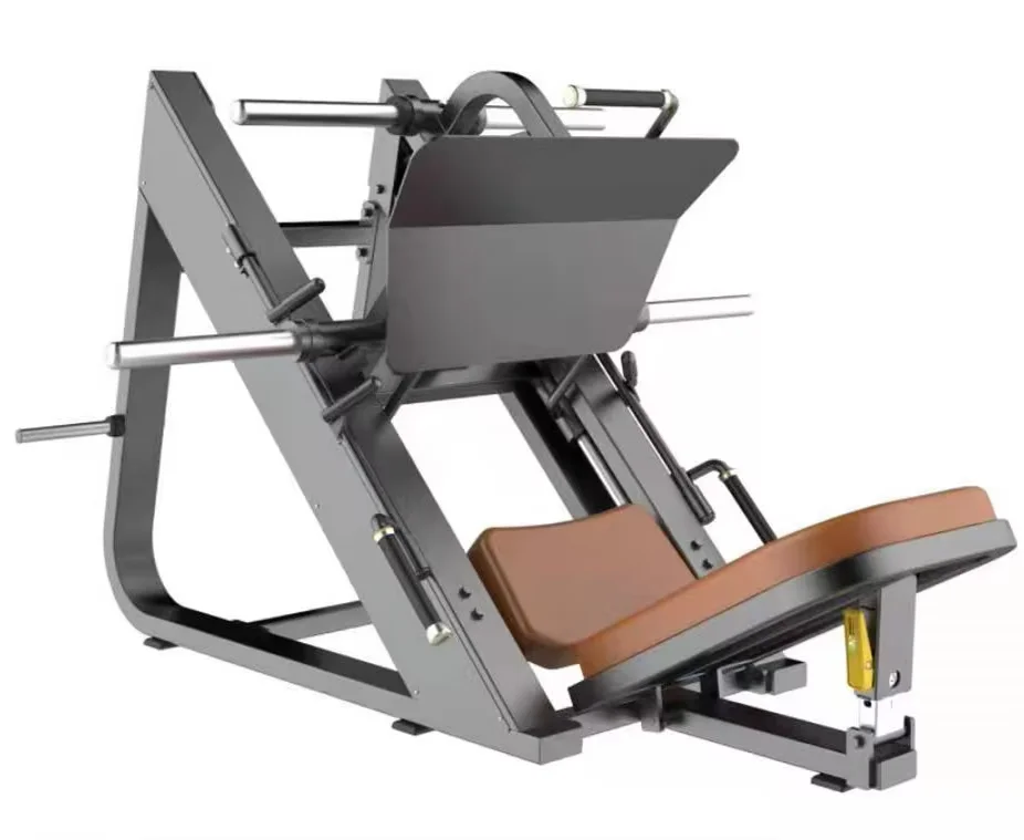 Commercial 45 Degree Leg Press Machine Unisex Gym Multi-Function Station with Plate Loaded 45 Degree Plate
