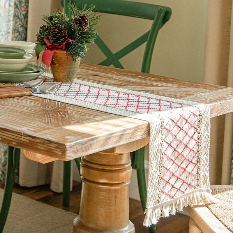 boho table runner wedding