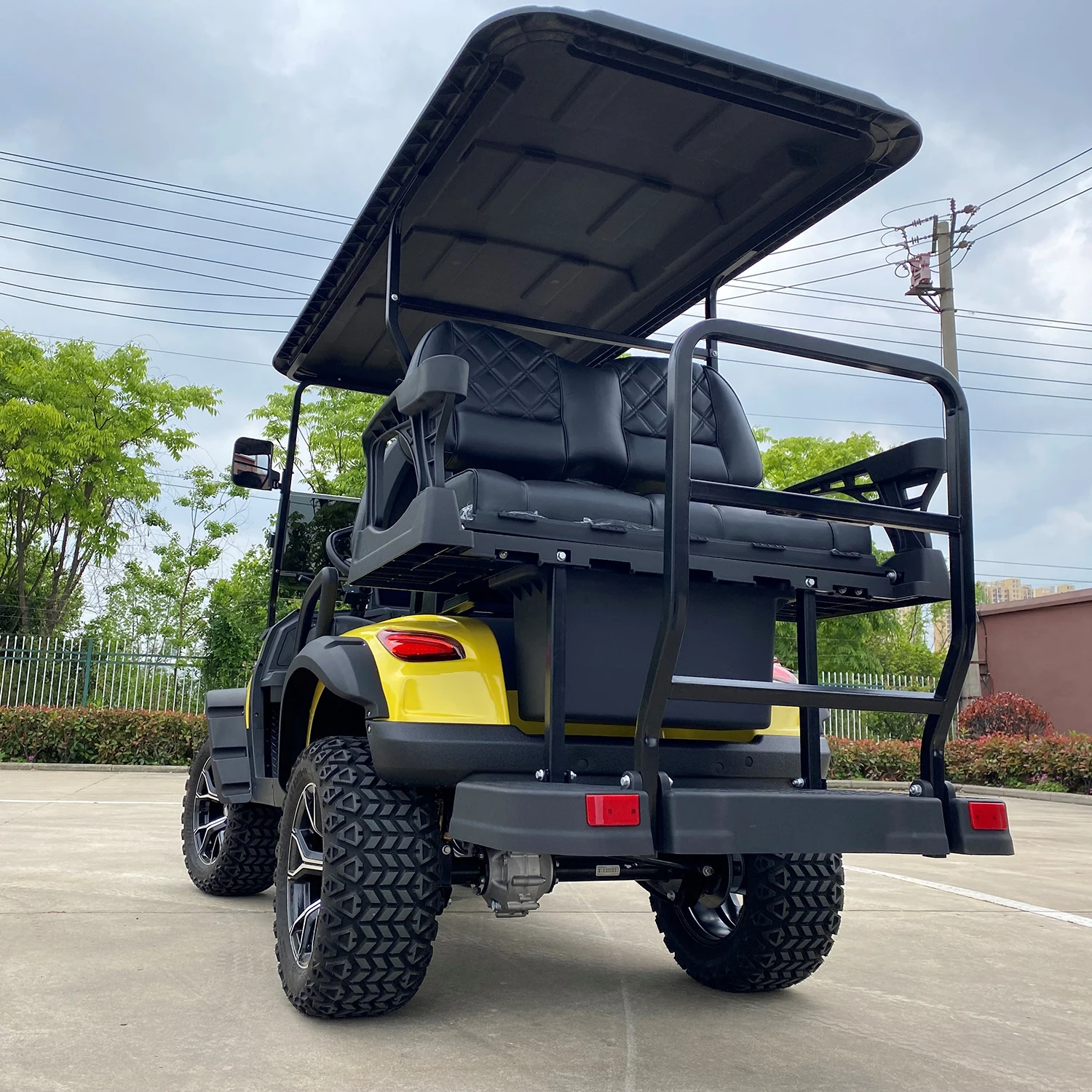 Fast Speed Electric 48v Golf Cart 5kw 72v Ac Motor Lithium Battery Club Car Gold Cart Buy 48v