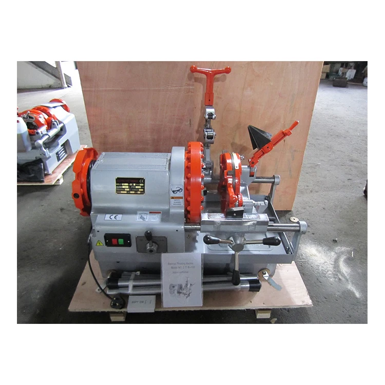 Suntechmach 2024 высокое качество 900 Вт 22/10 об/мин Bspt или Npt Электрический резьбовой станок для труб продажа