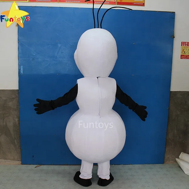 Funtoys CE Customized Snowman Smiling Olaf Cartoon Mascot Costume Frozen for Adult