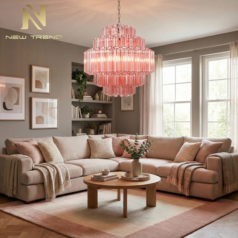 CPL-452 Large Custom Murano Glass Chandelier – High Ceiling Decorative Art Lighting for Hotel & Villa Project