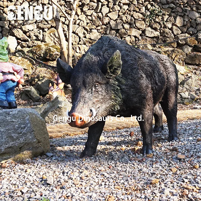 Animal Park Decoration Remote Control Boar Model - Buy Animal Park,Remote  Control Animal,Boar Model Product on 