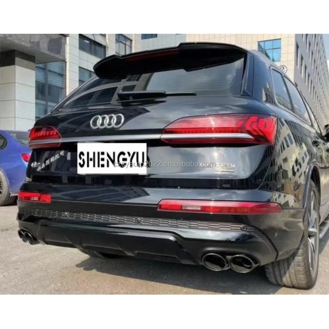 Body Kit Include Grille Rear Diffuser And Tail Pipes For Audi Q7 2021 ...