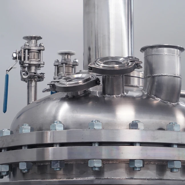 Valuen 50L 100L Crystallizing Isolate Stirring Agitated Filter Reactor Stainless Steel Crystallization Kettle