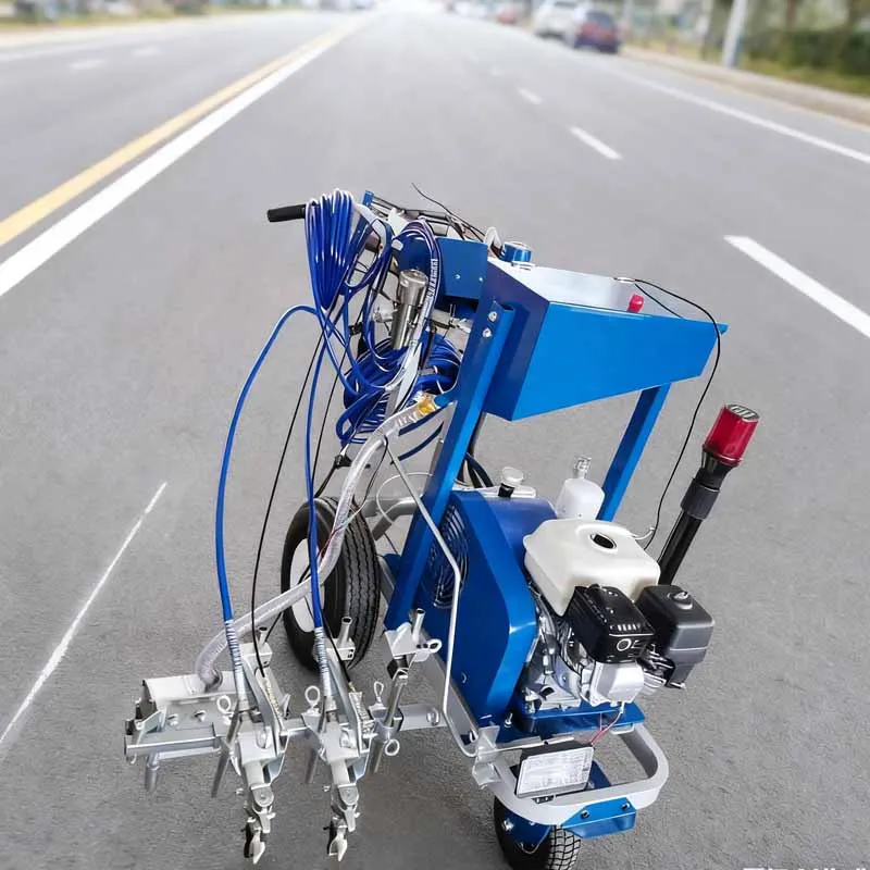 Cold Painting Road Line Marking Machine LS 850 With One Gun for Home Use Line Striping