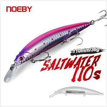 For Nobi Luya Sea Bass Sea Fishing Mino Bait ABS Hard Bait 110mm 36g False Bait Fishing Gear Wholesale – Hard Lure – view 3
