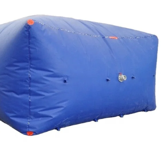 5000L Liter Collapsible Inflatable Potable PVC Biogas Foldable Storage Water Bladder Flexible Tank