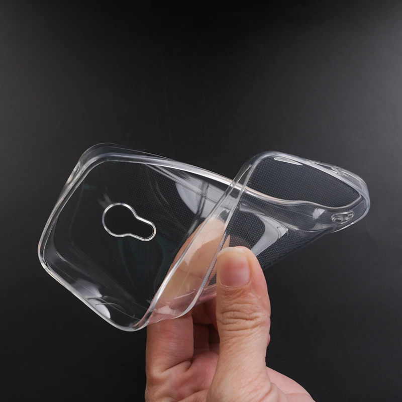 ZXLZKQ Soft TPU Bumper Clear Case For Nokia 3210 2024 With 2 Pcs Tempered Glass Screen Protector, Ultra Thin Silicone Shockproof Case For Nokia 3210