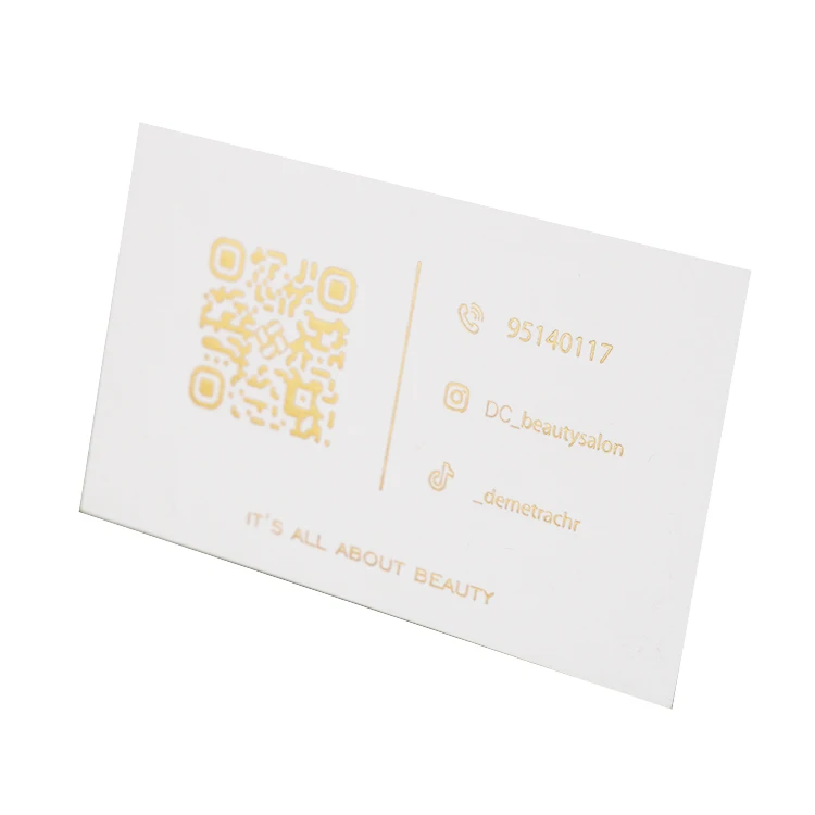 product card production printing high end business card customized embossed white double sided visiting card  with logo-6