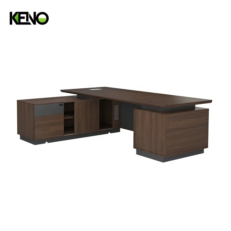 Korean Style Home Study Chairman Co Working Manager Ceo Office Furniture Full Set