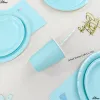 Tasse bleue 9oz * 10 pièces