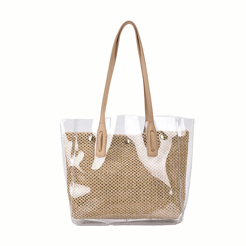 Amazon.com: Torostra Bolsas transparentes de PVC para mujer, bolsa de  plástico transparente para trabajar, bolsas transparentes Waterprof : Ropa,  Zapatos y Joyería