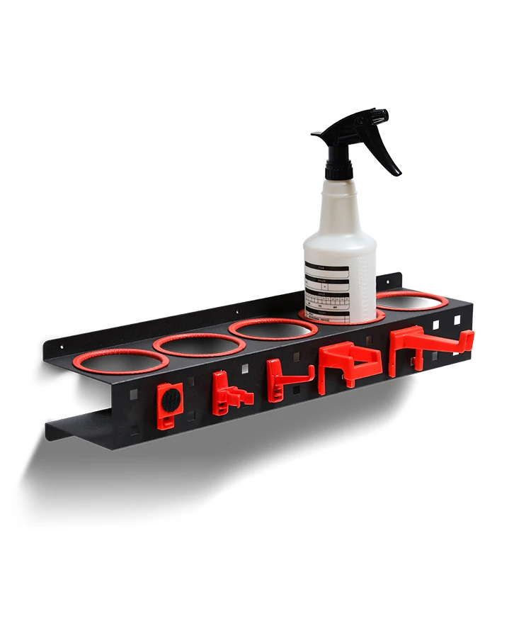 Multipurpose Wall-Mounted Spray Bottle Holder - Durable Tool Organizer ...