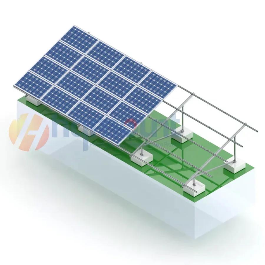 Aluminum Ground Solar Mounting System Solar Panels Installation Brackets System Solar Array 7930