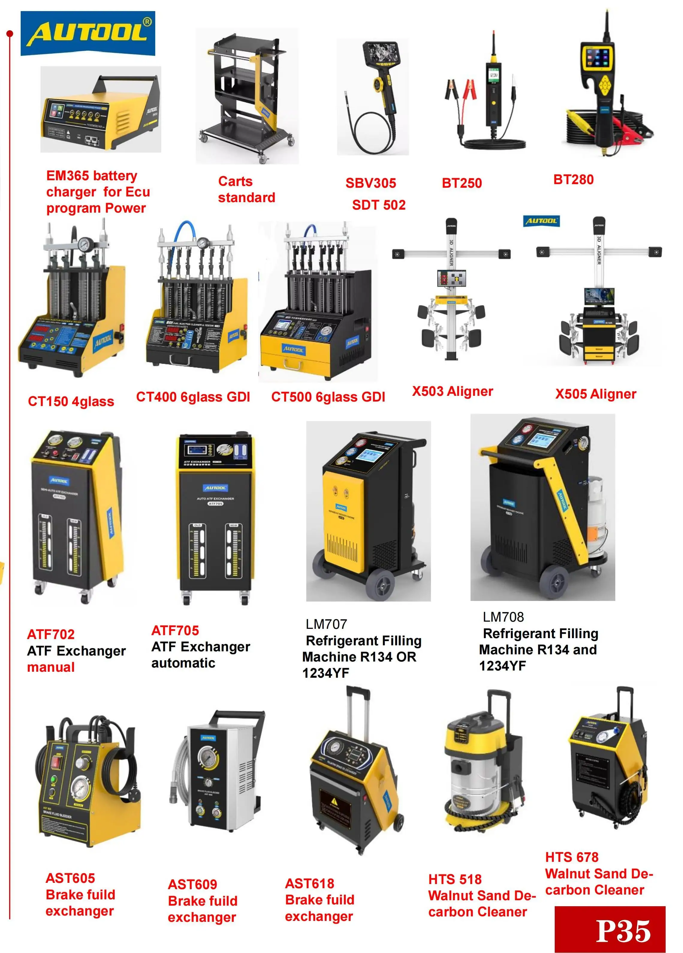 AUTOOL Automobile Battery Tester BT880