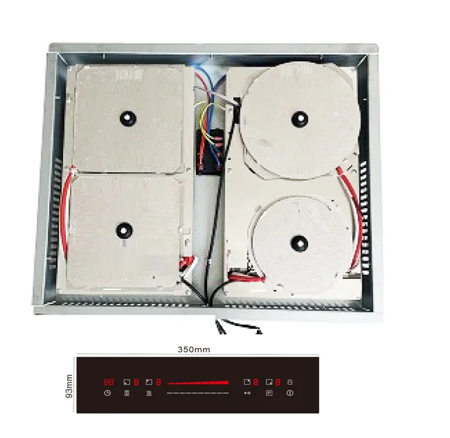 Hidden Induction Cooktop Invisible Built in Herd Magnetic Under Granite Ceramic Stove Hob Stovetop Commercial Induction Cooker