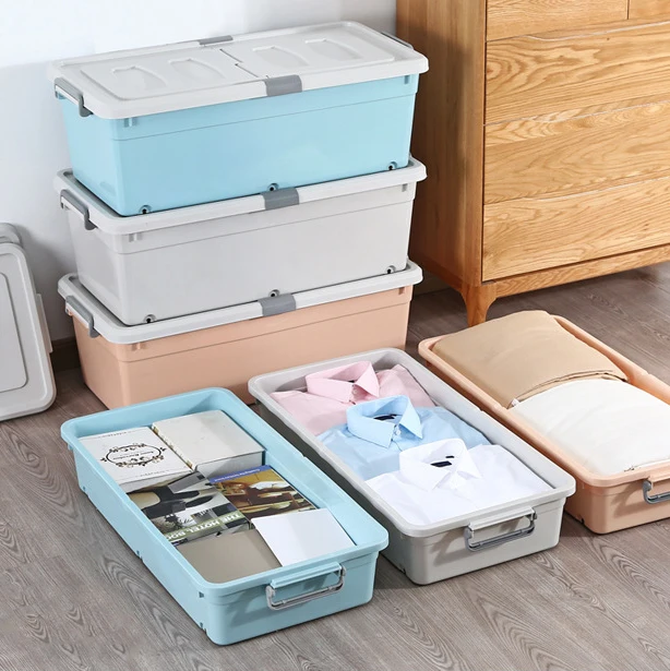 Underbed Storage Box Household Organizer Large Size Quilt Storage Box