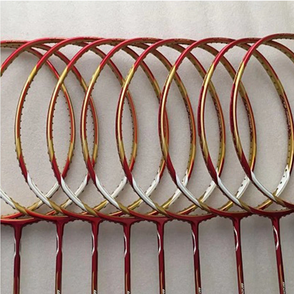 Настраиваемый Логотип из углеродного волокна 2 шт. 7u набор ракеток для