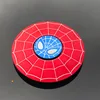 Couvercle moulé de qualité supérieure - Disque rond - Araignée rouge