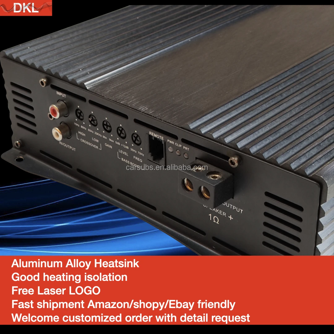 Brazilian Pcb Board Car Subwoofer Amplifier Rms 8000w Class D Max 1 Ohm