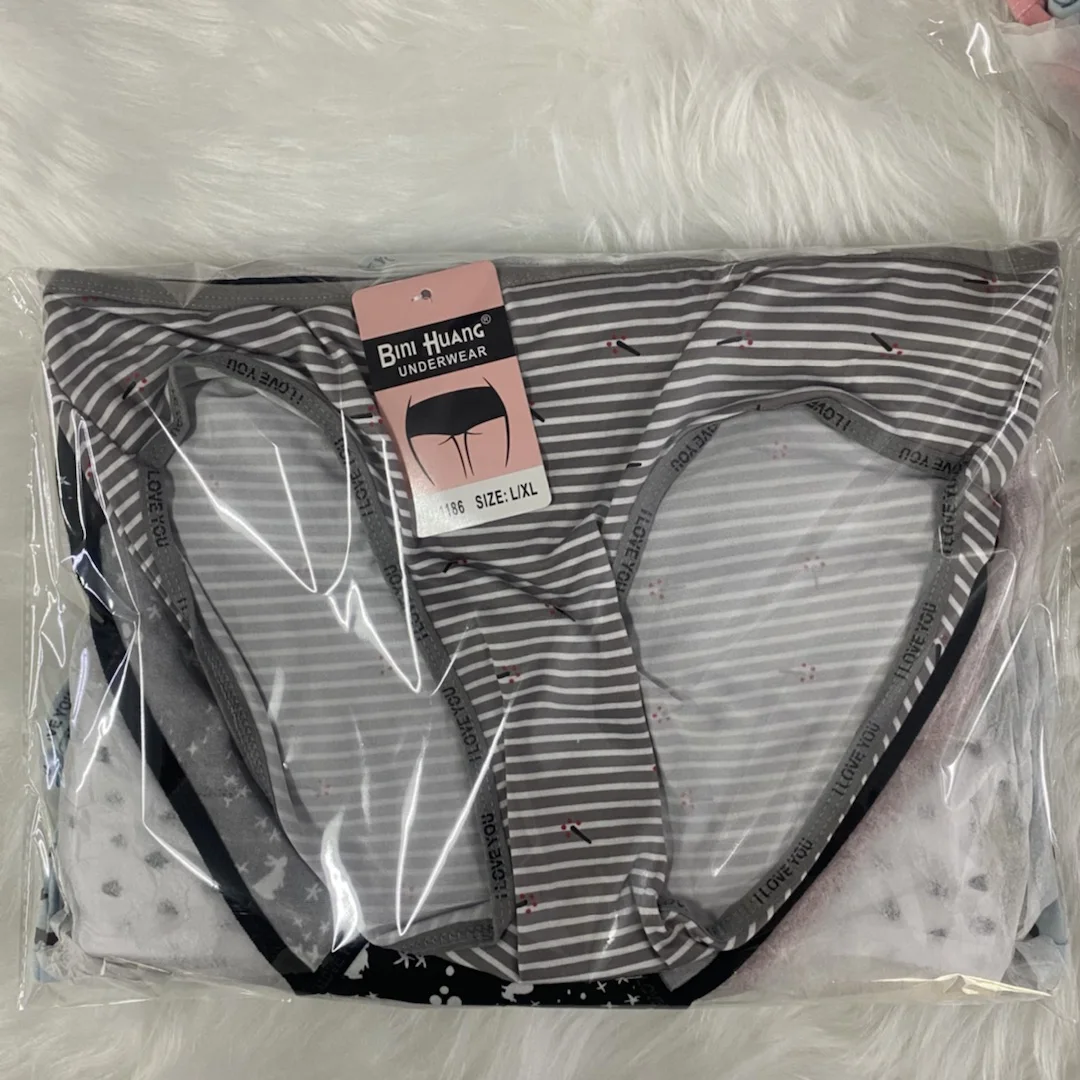 Hot Selling Mixed Designs Stocklot Women Girlunderwear Cheap Lady