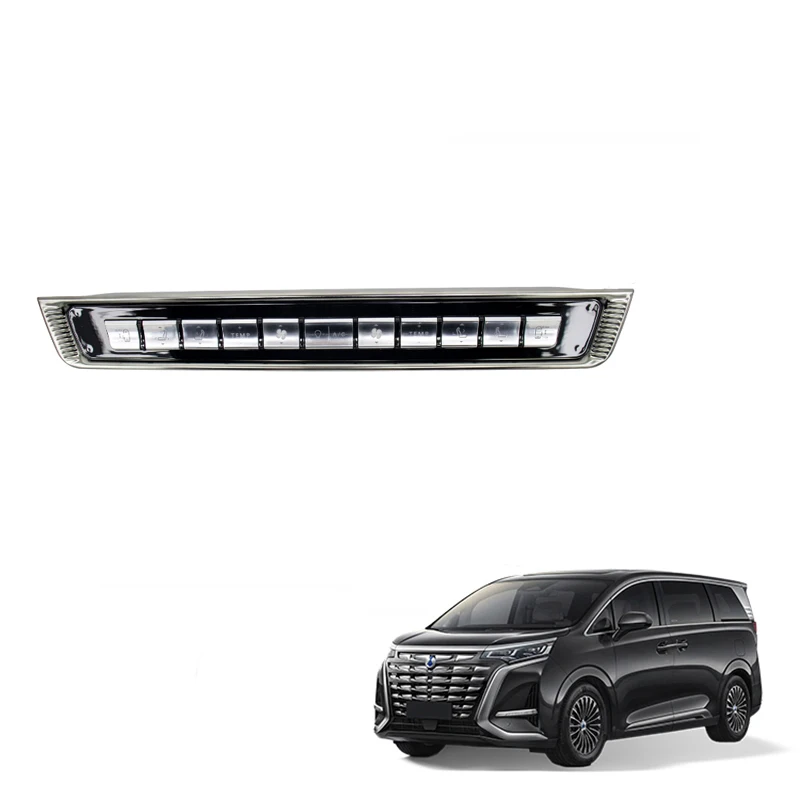 Car Physical Buttons for BYD Denza D9 Accessories ABS Physical Buttons Decorate Modification Interior Accessories