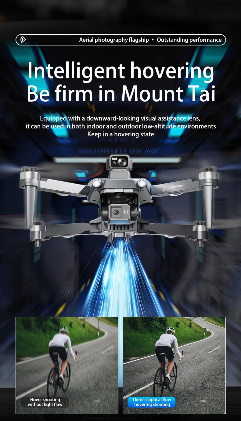 LYZRC L600-1 Pro Max Brushless Drones 3km Professional Long Distance With Obstacle Avoidance Quadcopter 4K HD Camera