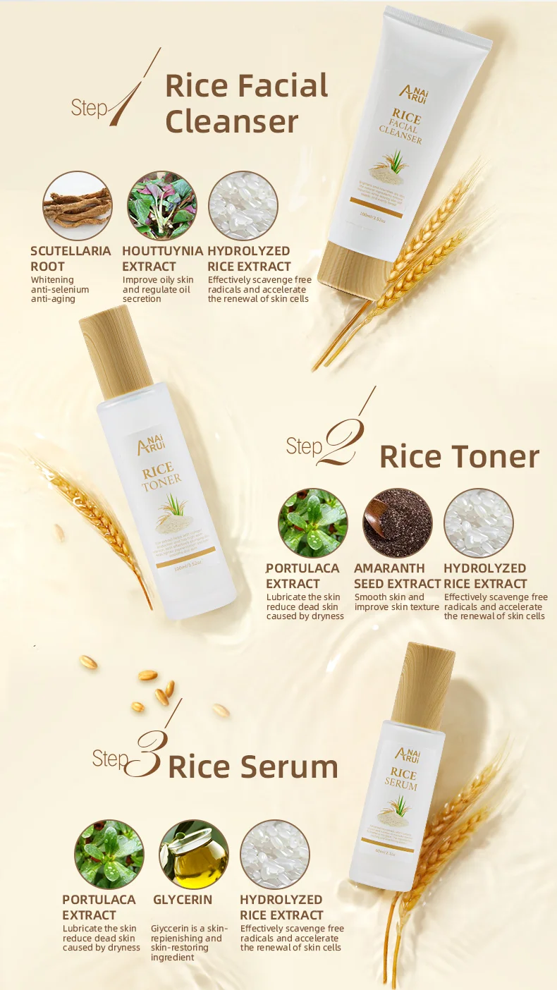 Best Selling Skin Care Products Private Label Organic Natural Skin Care