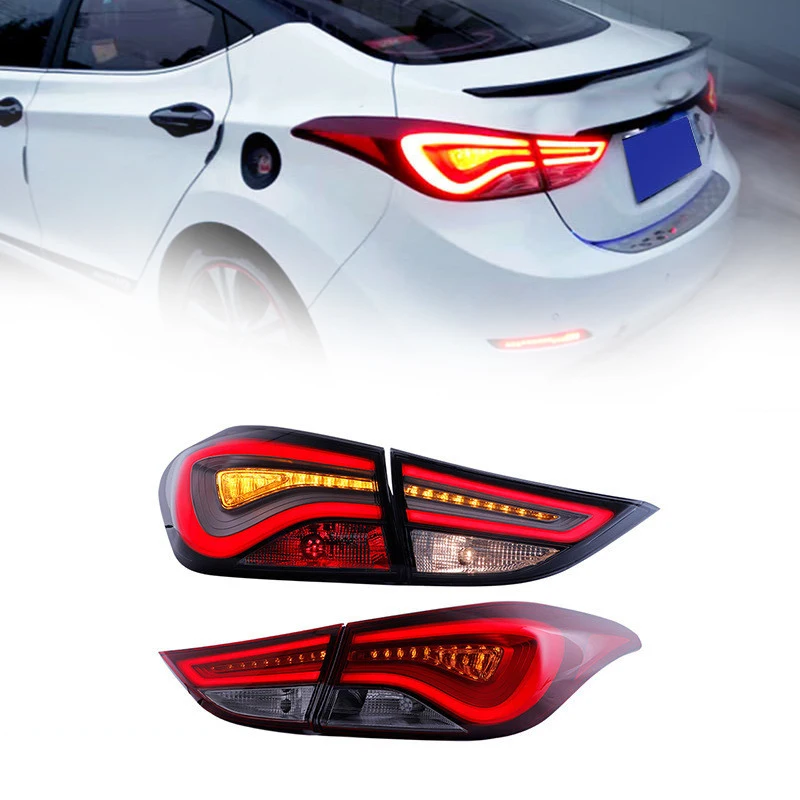 LED Tail Lamp Light For Hyundai Elantra 2011-17 year dynamic sequential taillight turn signal light