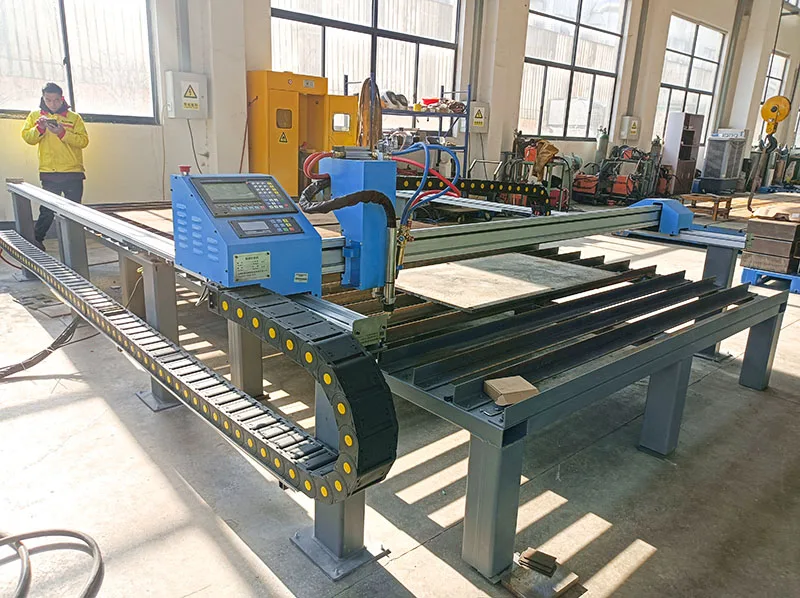 Cnc Plasma Oxy- Fuel Flame Metal Steels Cutting Machine Huayuan Lgk 63a ...